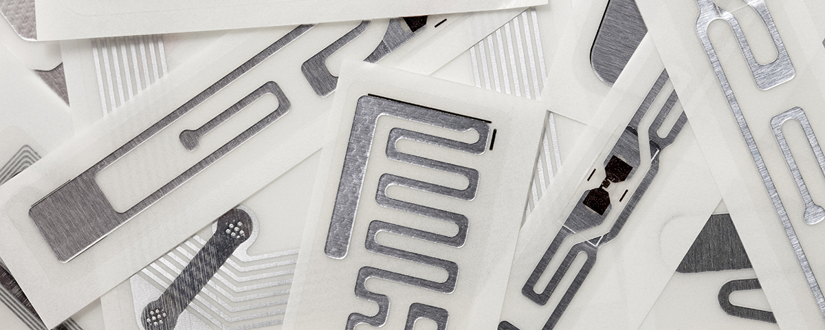 RFID sticker-up